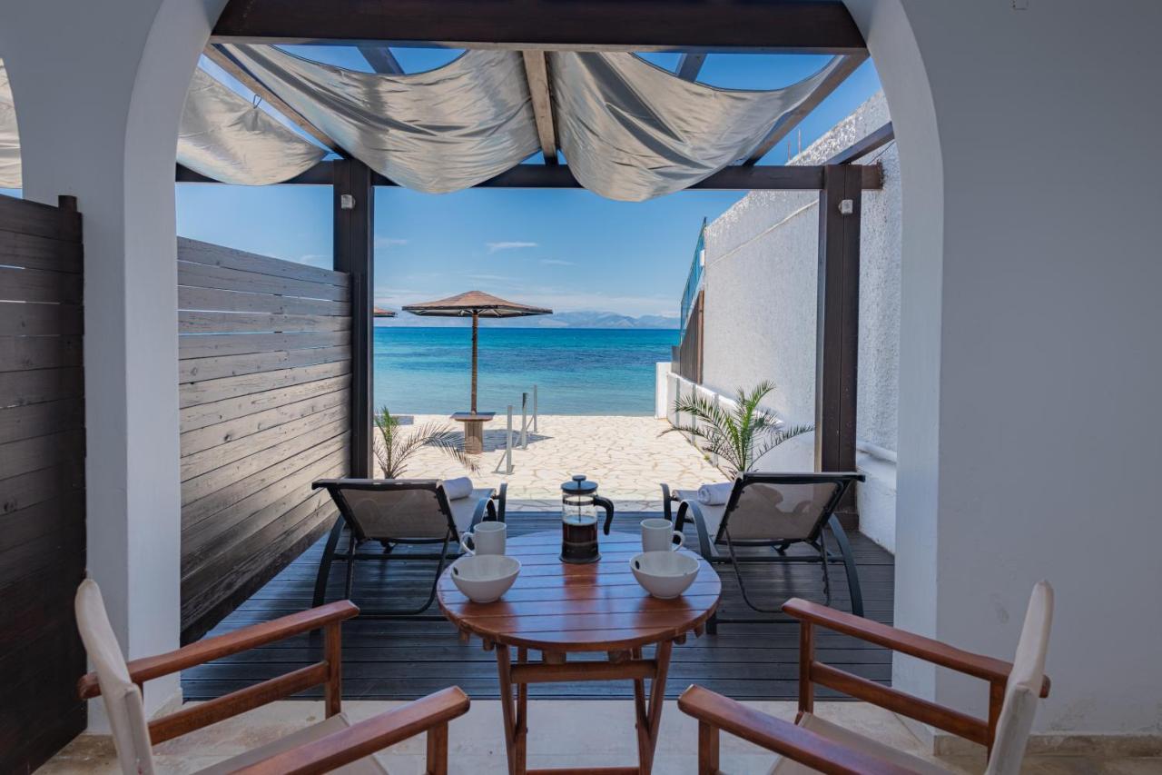Galini Beach Studios And Penthouse Месонги Экстерьер фото