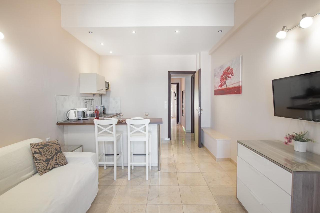 Galini Beach Studios And Penthouse Месонги Экстерьер фото