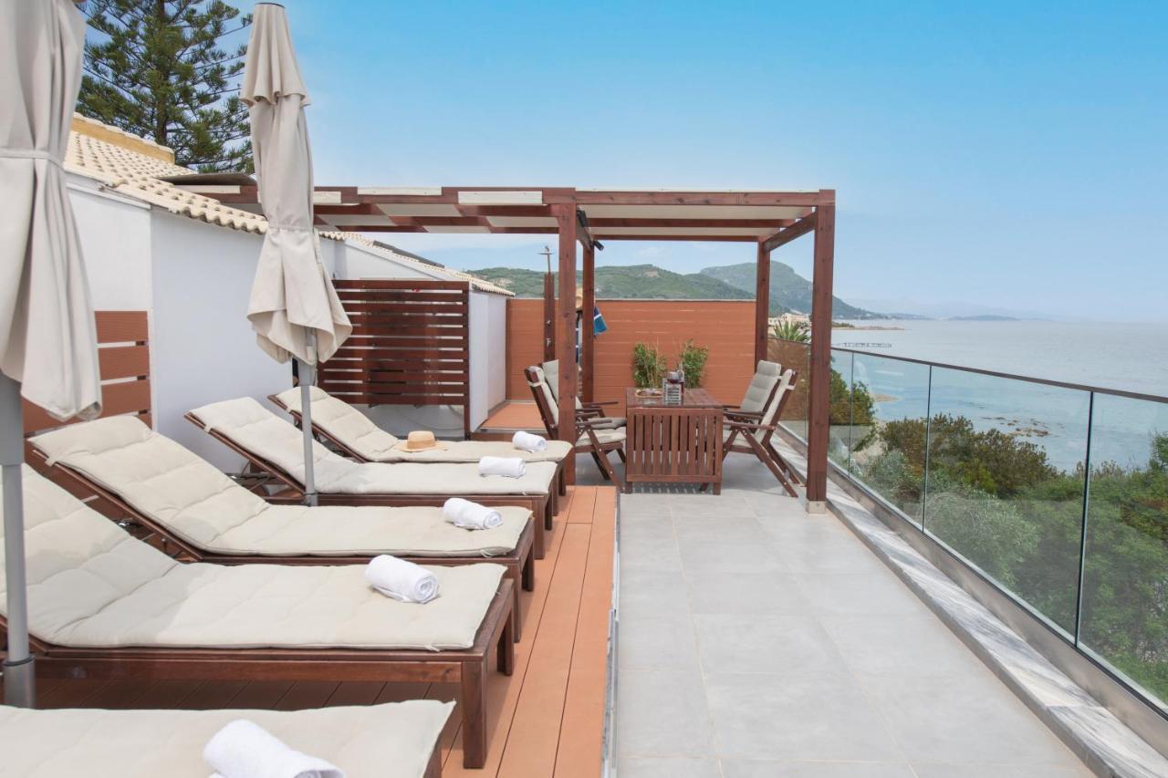 Galini Beach Studios And Penthouse Месонги Экстерьер фото