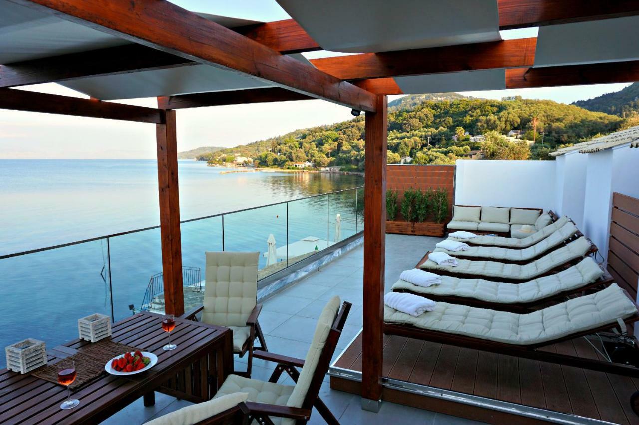 Galini Beach Studios And Penthouse Месонги Экстерьер фото