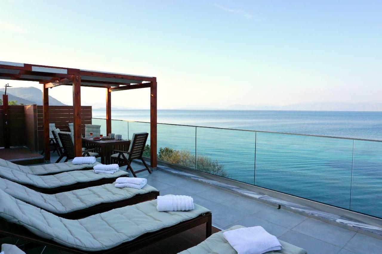 Galini Beach Studios And Penthouse Месонги Экстерьер фото