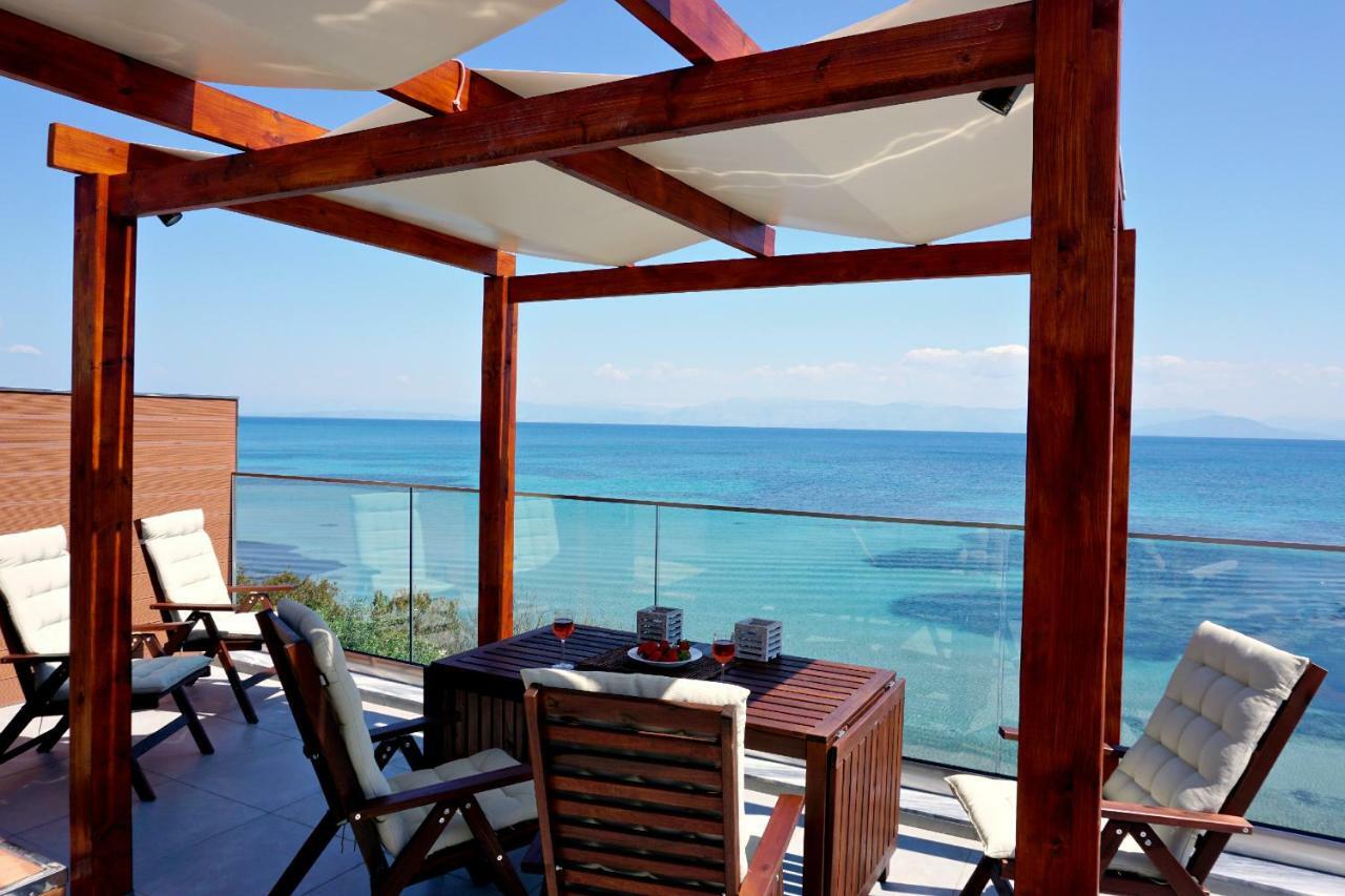 Galini Beach Studios And Penthouse Месонги Экстерьер фото